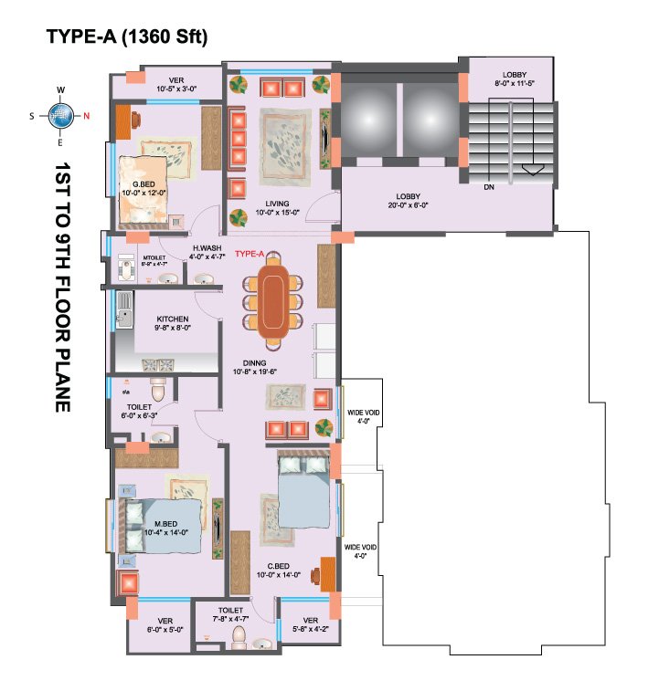 project floor plan