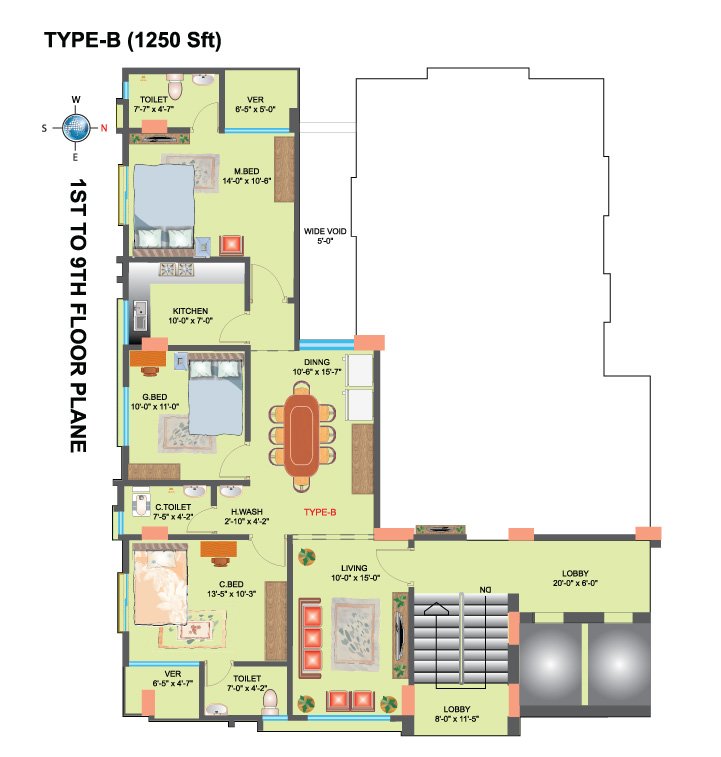 project floor plan