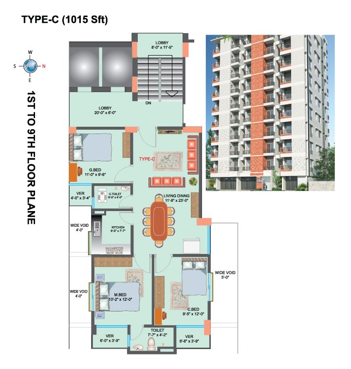 project floor plan